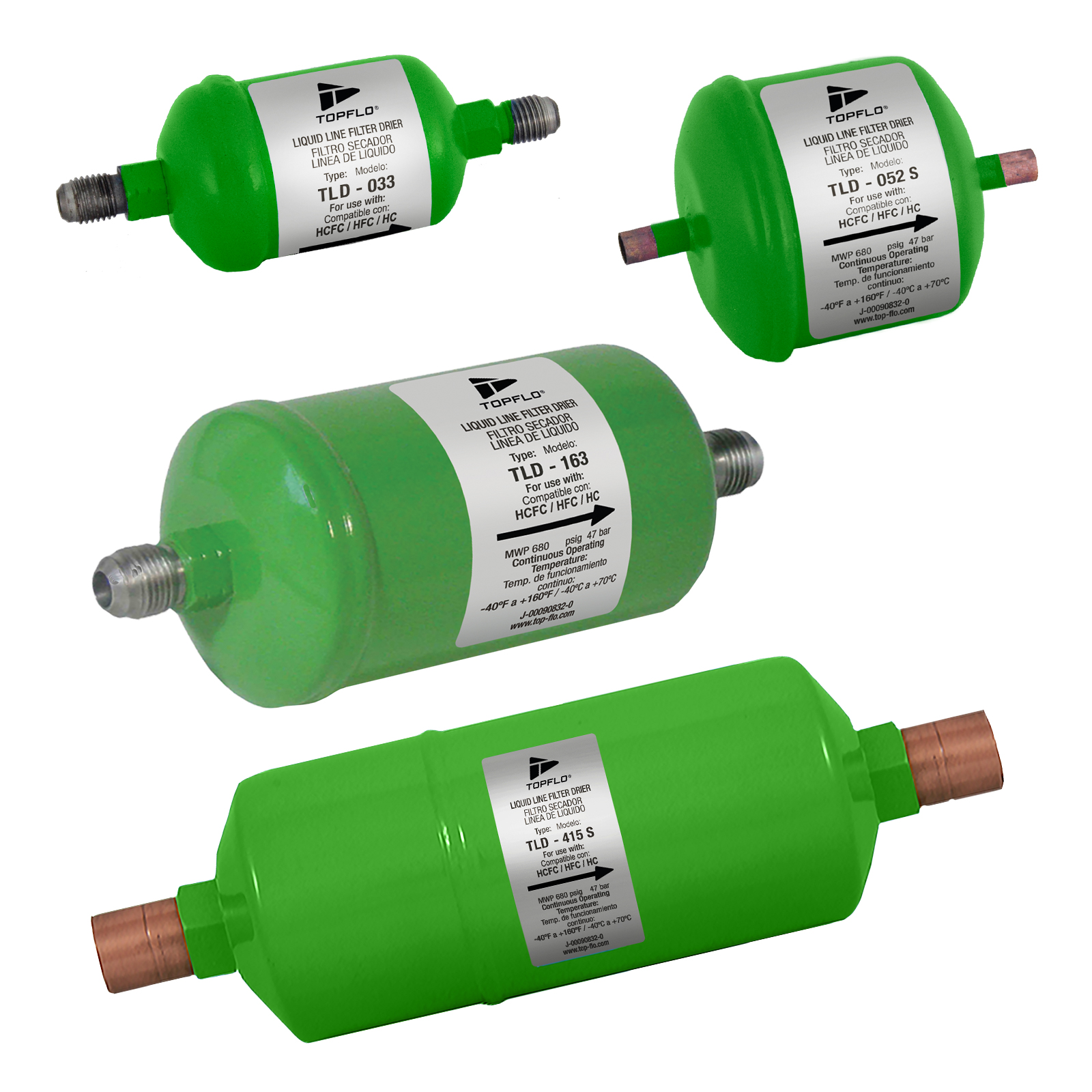 Filtros Secadores Comerciales TCD